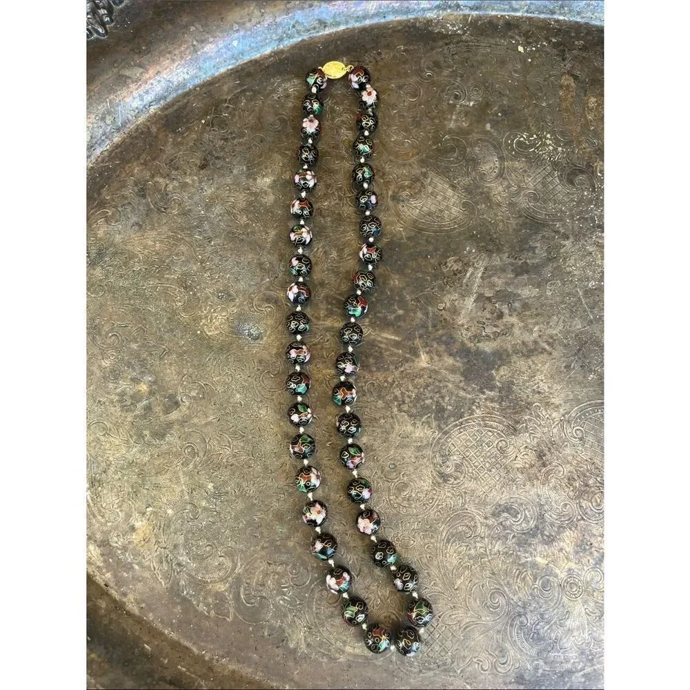 Chinese Cloisonné beads